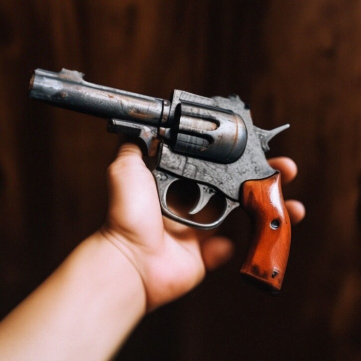 Piston pistol