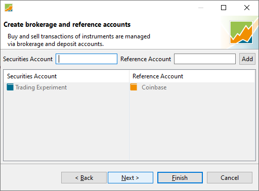 Create accounts