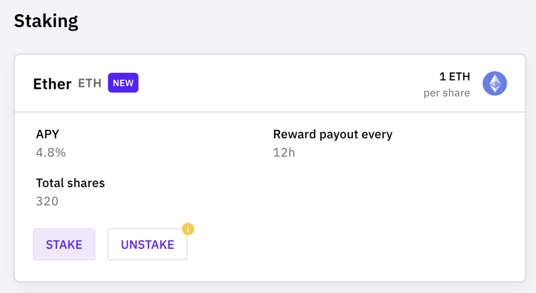 Cake DeFi Introduces Ethereum Staking