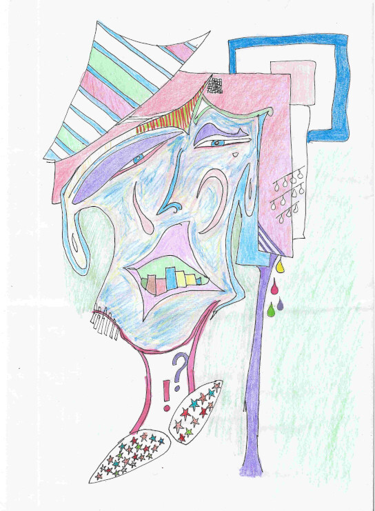 my feelings / self-portrait