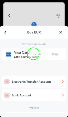 Swipe Funding - Funding Method