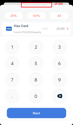 Swipe Funding - EUR but how much??