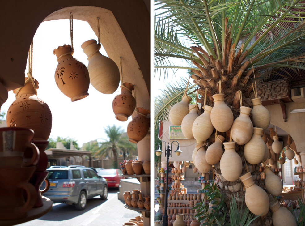 Pottery shops in Oman