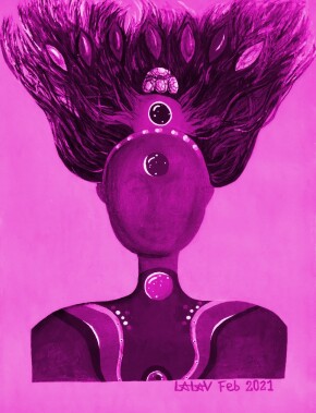 NFTArtMuseum Aeternum Magenta