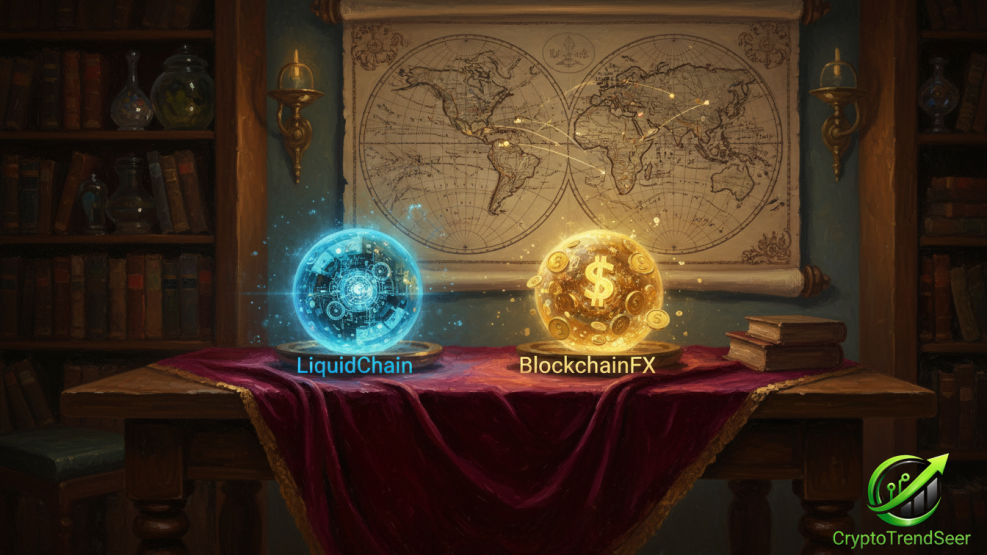 BlockchainFX vs LiquidChain