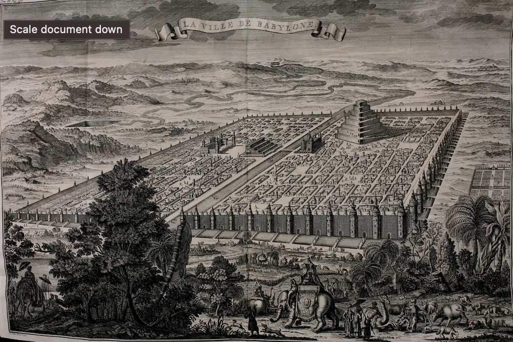 Babylon Engraving