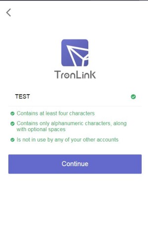 name tron link wallet