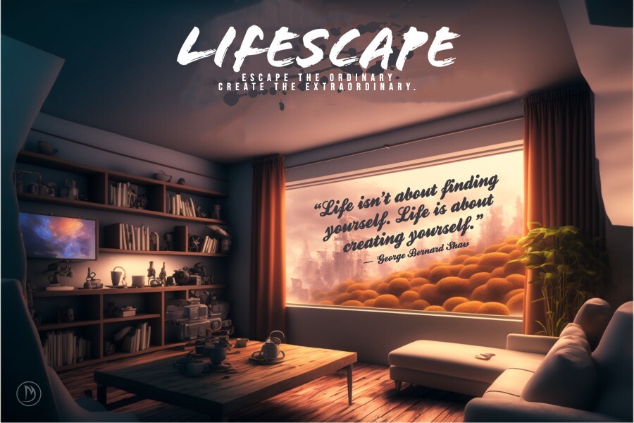 Lifescape: Escape the ordinary, create the extraordinary.
