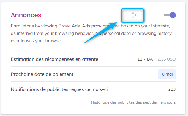 Annonces Brave