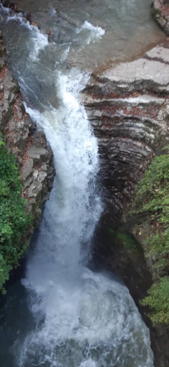 A Waterfall Trapped inside Dark Heartless Rocks