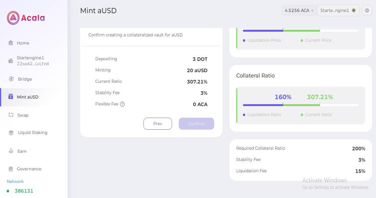 defi, blockchain, crypto, polkadot, acala, ausd