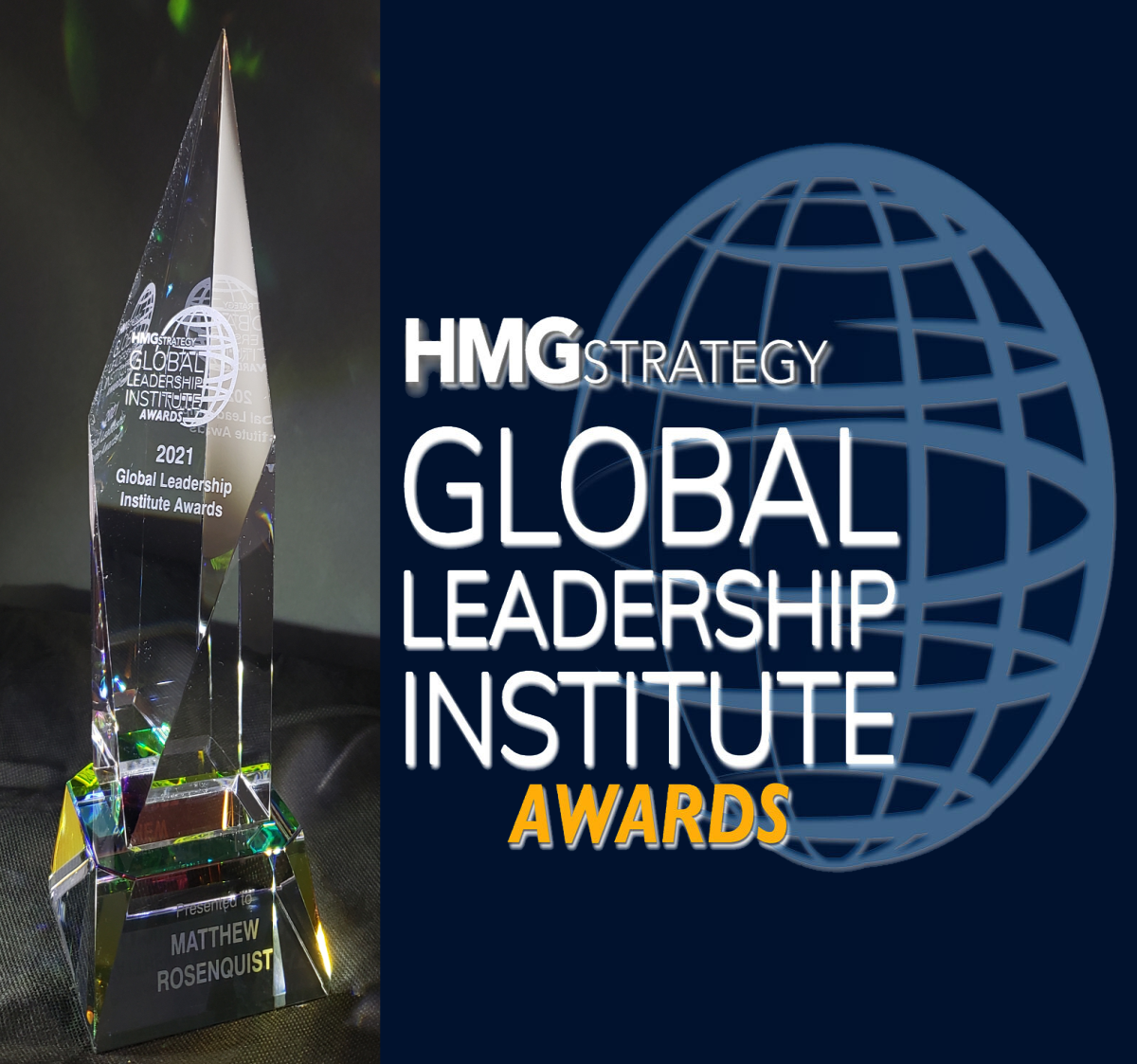 Regional 2021 HMG Strategy Global Leadership Institute Award bestowed to Matthew Rosenquist