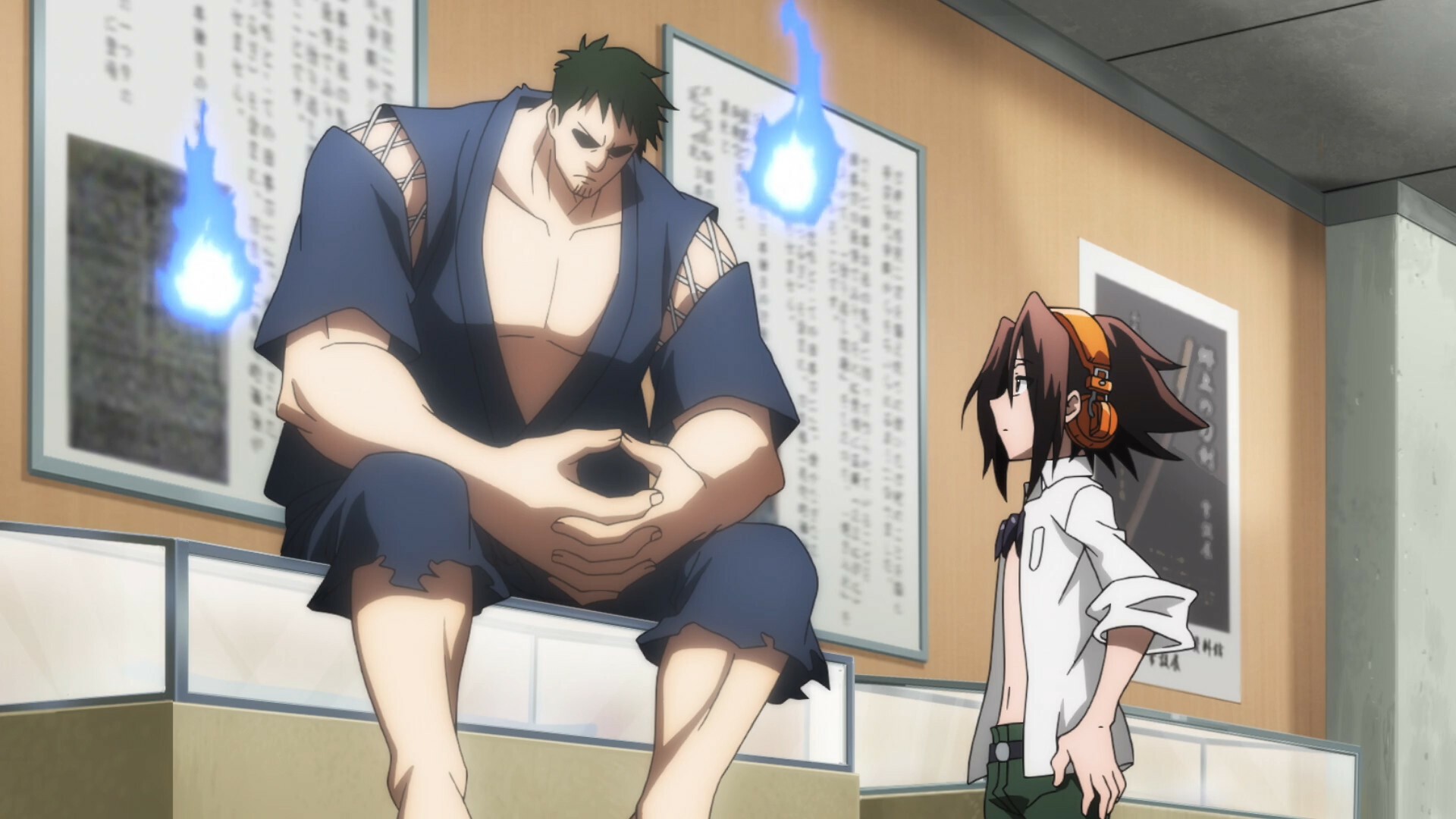 Shaman King Manta And Mosuke