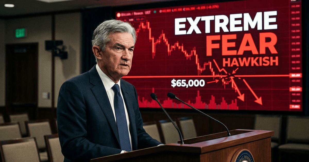 Jerome Powell press conference Bitcoin market.