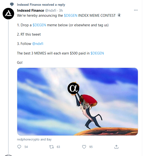 DEGEN MEME contest
