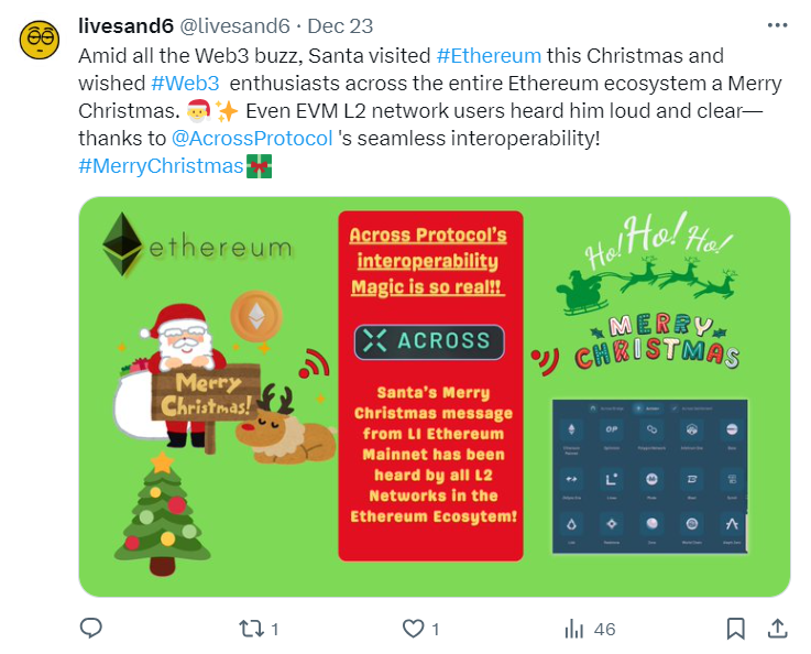 christmas web3 life celebration