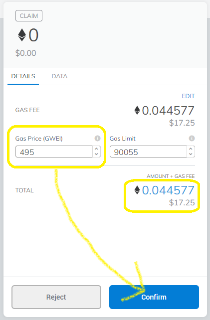 gas price
