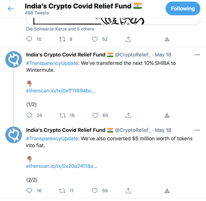 donation, india, crypto