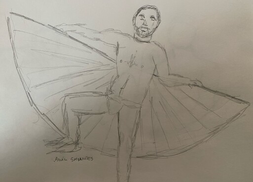Paul: 5-minute timed pencil sketch