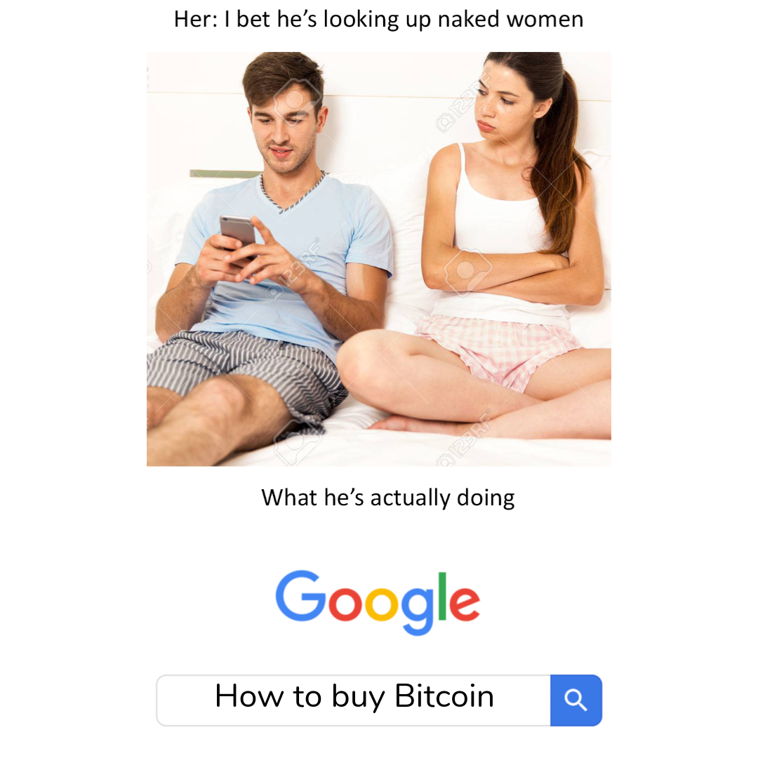 annoyed girlfriend bitcoin