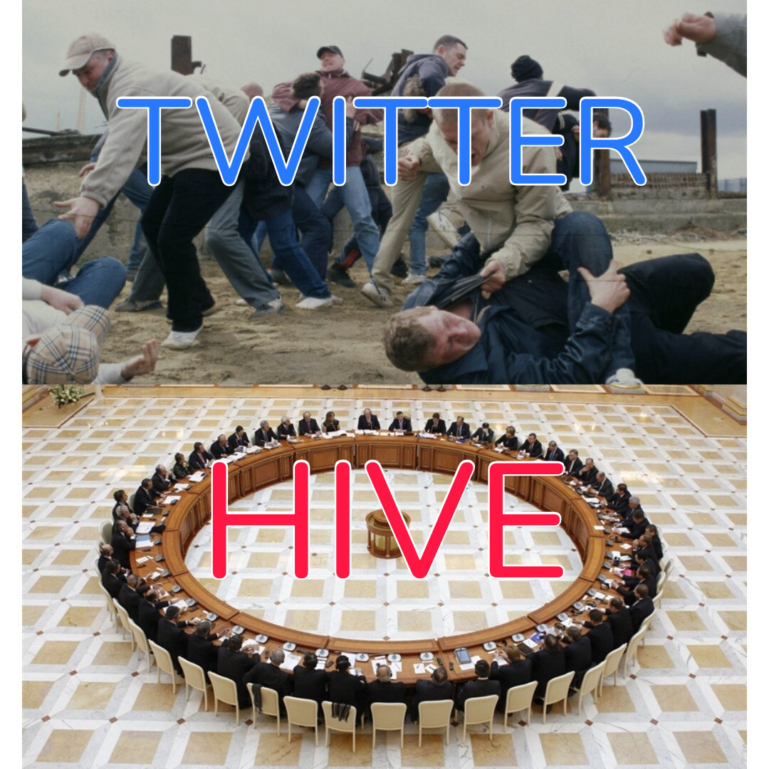 debates twitter vs hive
