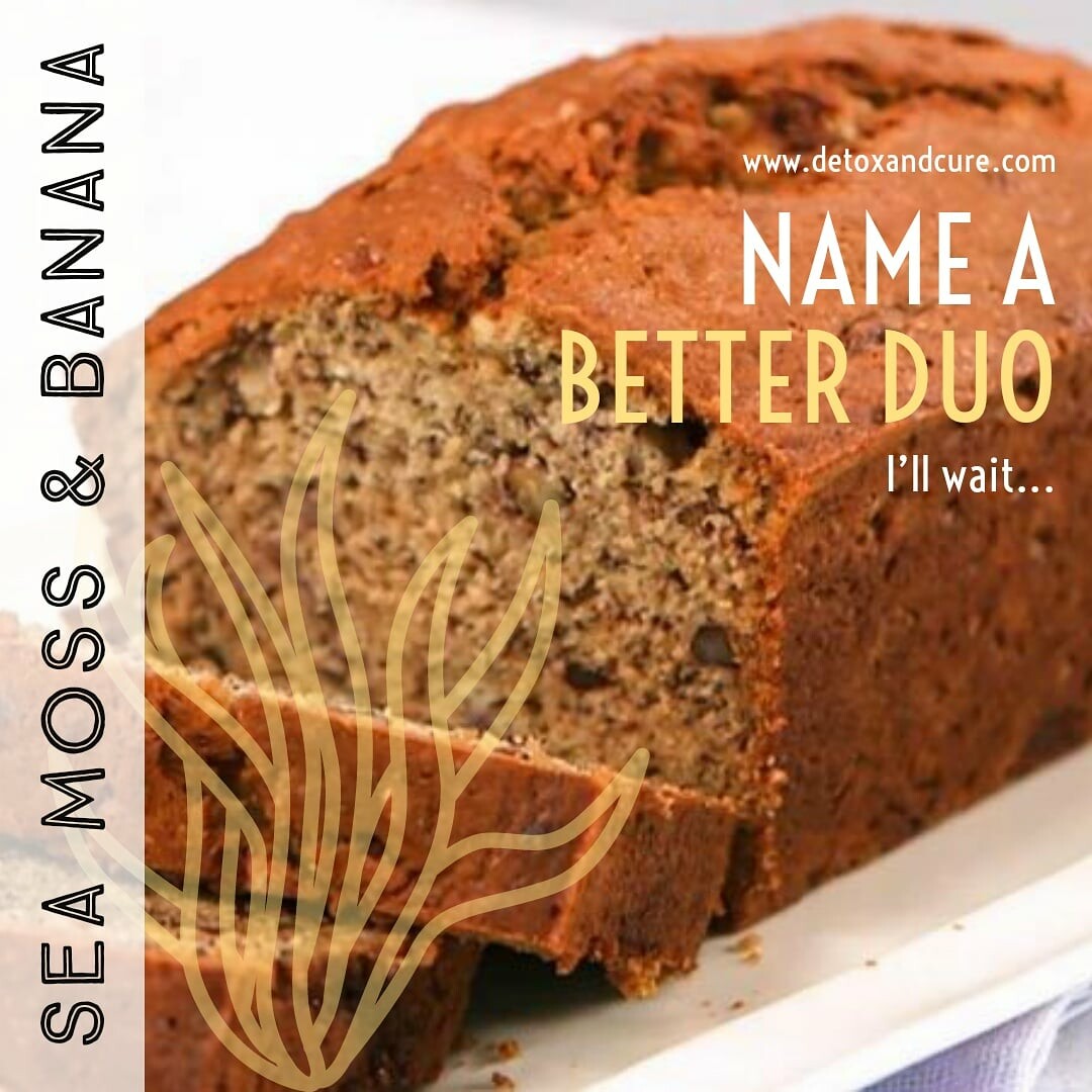 Sea Moss Banana Bread