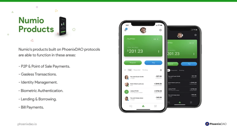 Numio + PhoenixDAO Partnership
