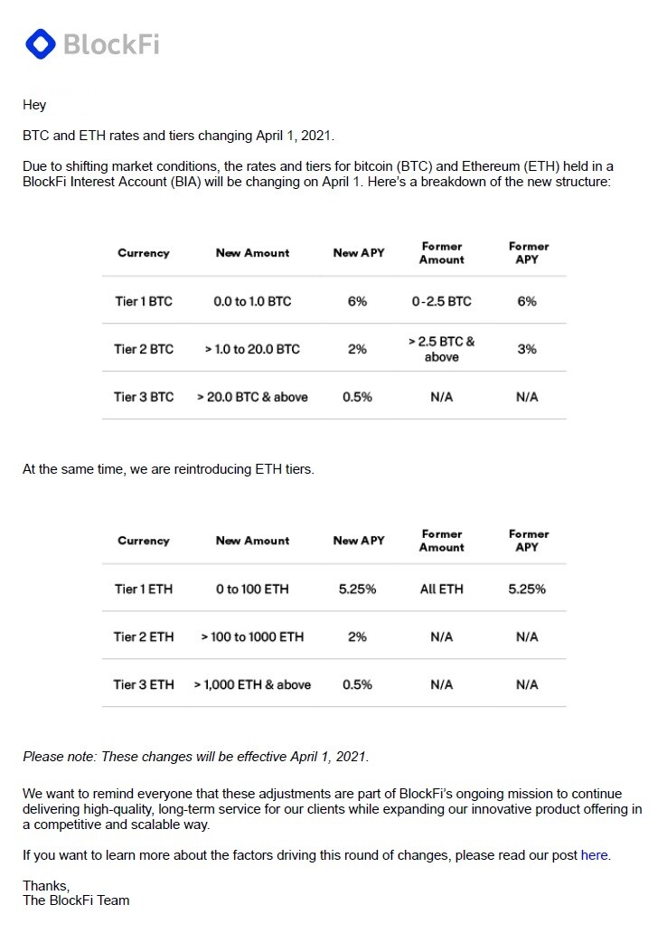 BlockFi Rate Change 01APR21