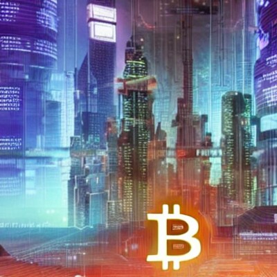 Bitcoin skyline