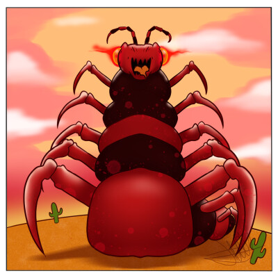 Giant Desert Centipede