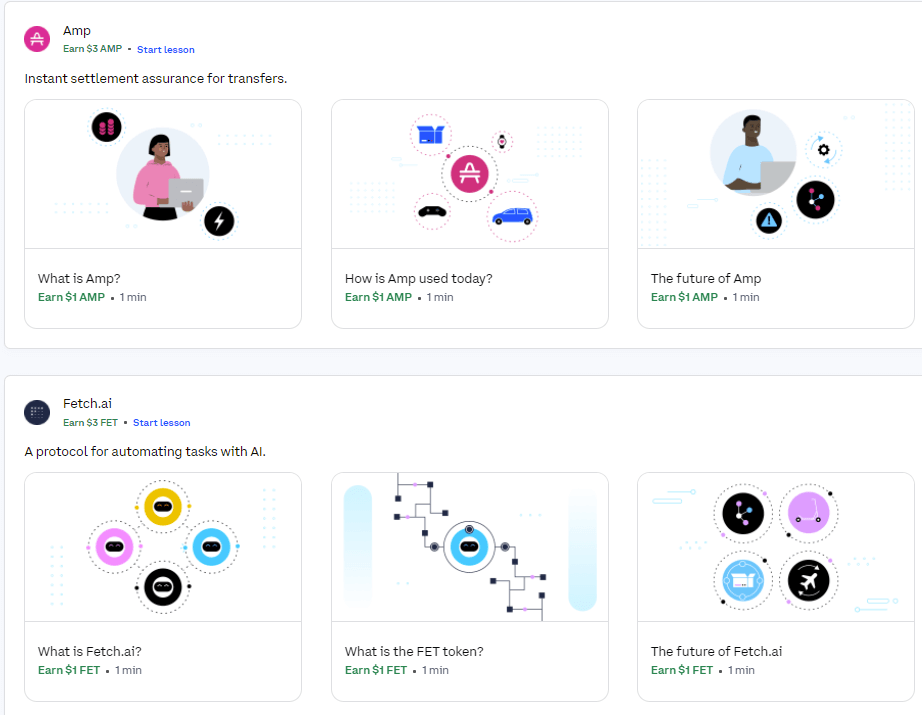 Coinbase learn and earn