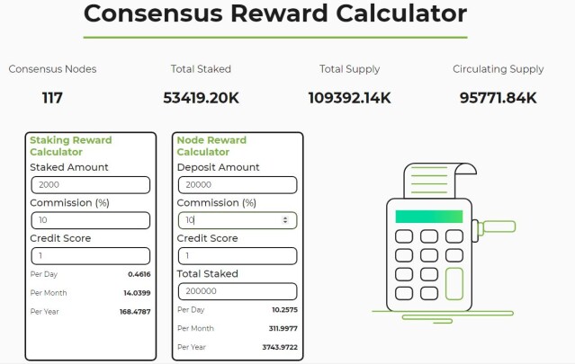 Calculadora de recompensa