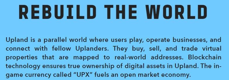 Rebuild the world