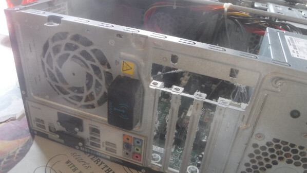 Dirty Computer - time for a cleaning to prevent fire.