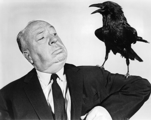 Hitchcock with a Crow - Representing the movie