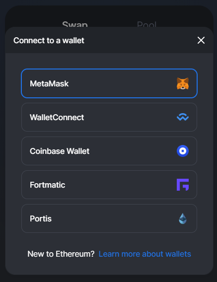 Choose MetaMask for Desktop