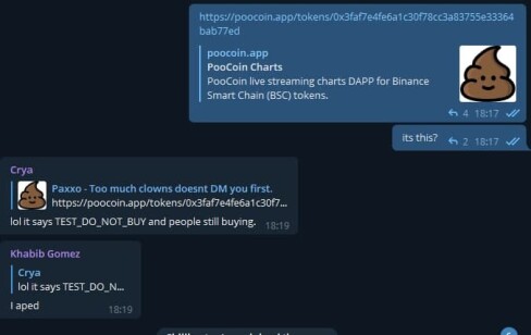 Test Token - PoocoinApp