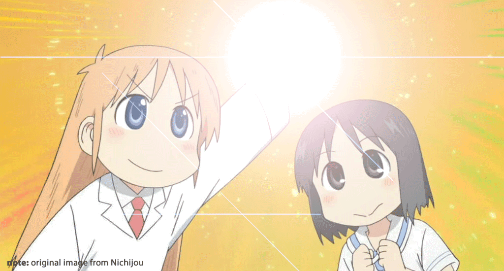 Image of Anime Cuties being Proud