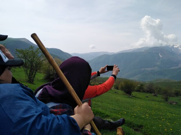 The Lush Mountains in The Outset of Spring | Iran