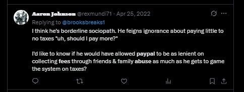 Screenshot of a Twitter post criticizing PayPal’s double standards, enforcing harsh rules on freelancers while being lenient with larger clients abusing the system.