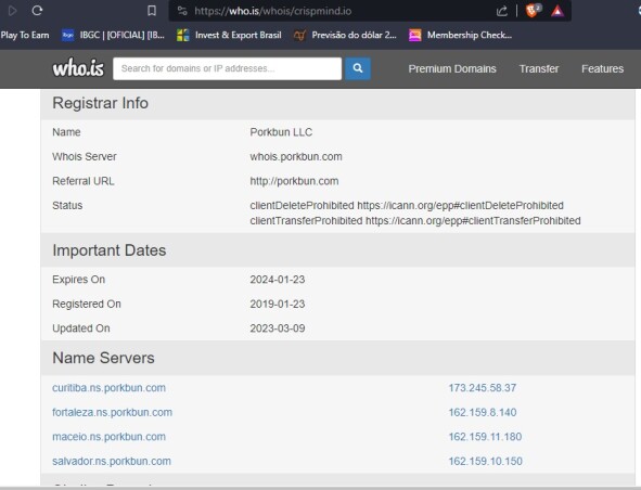 Domain Info