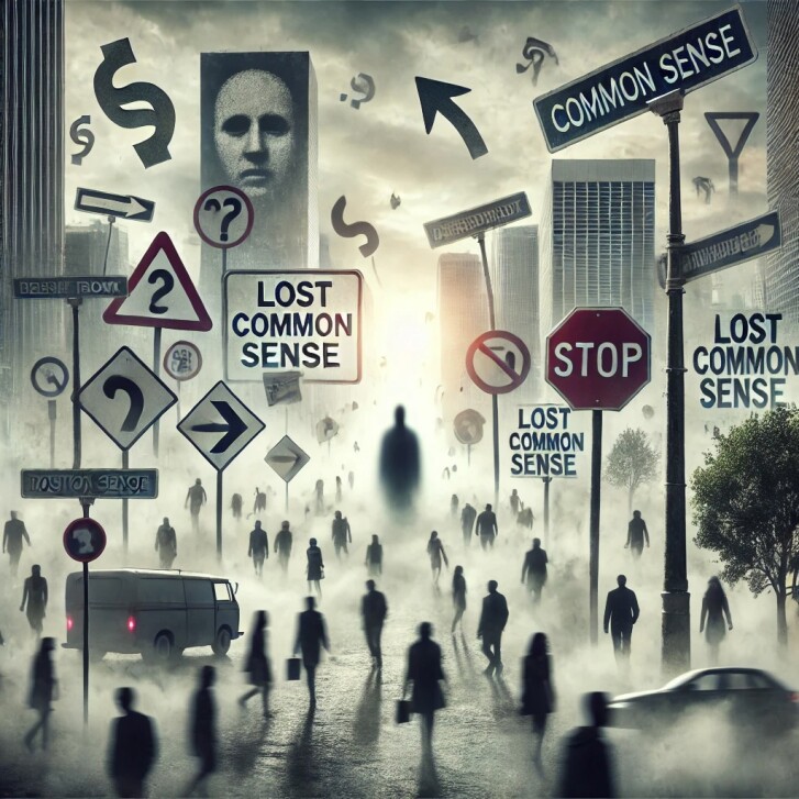 Lost common sense