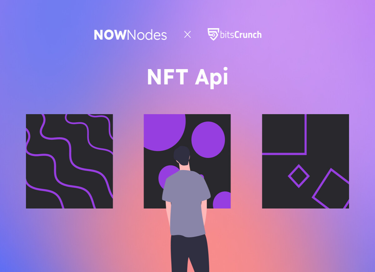 NFT metadata API NOWNodes x bitsCrunch