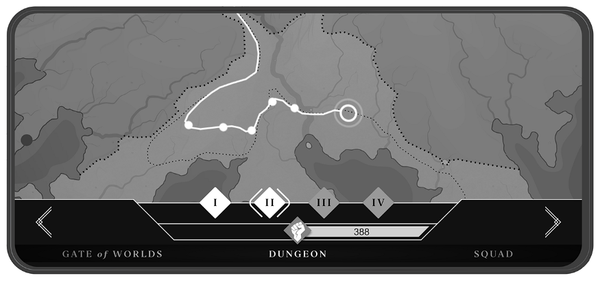 Mapa de dungeons