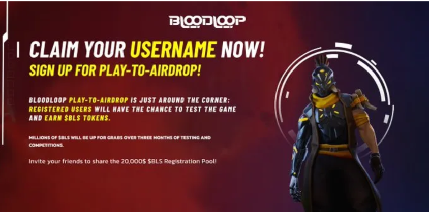 BloodLoop Airdrop Username