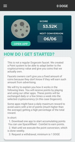 Dogecoin Faucet - CoinGet
