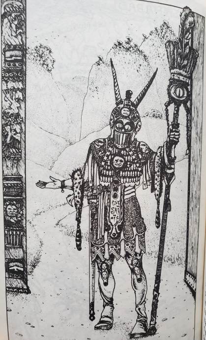 Soldier from Sorcery! series of books - Art by John Blanche