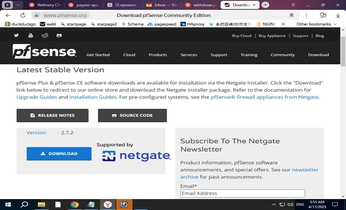 download pfsense 2.7.2