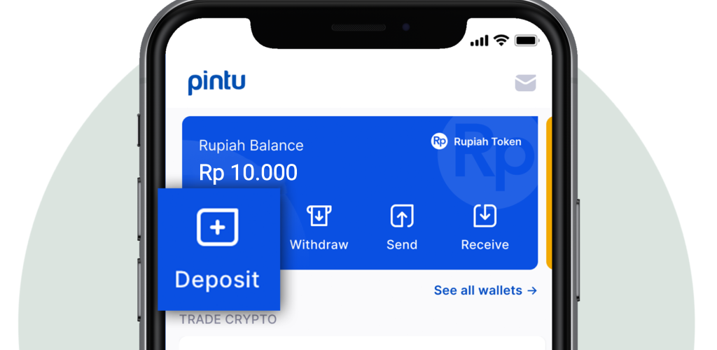 image of Pintu's deposit button